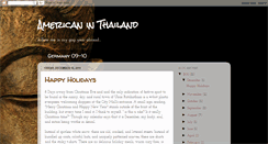 Desktop Screenshot of american-in-thailand.blogspot.com