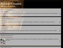 Tablet Screenshot of american-in-thailand.blogspot.com