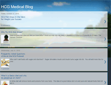 Tablet Screenshot of hcgmedicalblog.blogspot.com