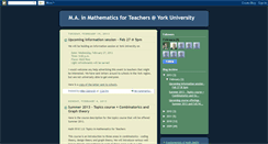 Desktop Screenshot of maformathteachers.blogspot.com