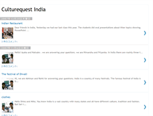 Tablet Screenshot of culturequestindia.blogspot.com