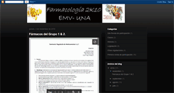 Desktop Screenshot of farmaco2k10.blogspot.com