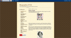 Desktop Screenshot of classic-biographies4.blogspot.com