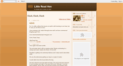 Desktop Screenshot of littlereadhen.blogspot.com