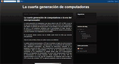 Desktop Screenshot of cuartageneracioncpu.blogspot.com