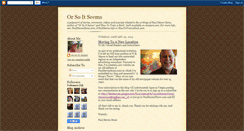 Desktop Screenshot of orsoitseemsstone.blogspot.com