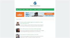 Desktop Screenshot of dailyworldnewsonline.blogspot.com