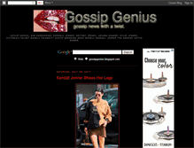 Tablet Screenshot of gossipgenius.blogspot.com