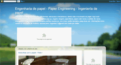 Desktop Screenshot of engenhariadepapel.blogspot.com