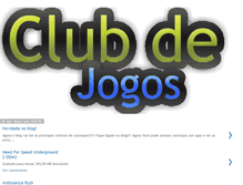 Tablet Screenshot of clubdejogos.blogspot.com