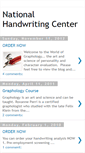 Mobile Screenshot of nationalhandwritingcenter.blogspot.com