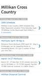 Mobile Screenshot of millikancrosscountry.blogspot.com