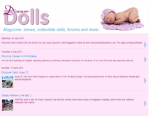 Tablet Screenshot of discoverdolls.blogspot.com