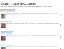 Tablet Screenshot of luvlyclothing.blogspot.com