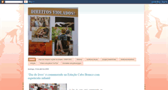 Desktop Screenshot of direitosvioladosinfantojuvenil.blogspot.com