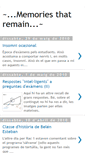 Mobile Screenshot of memoriesthatremain.blogspot.com
