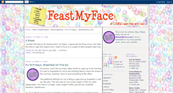 Desktop Screenshot of feastmyface.blogspot.com