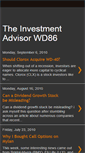 Mobile Screenshot of investmentadvisorwd86.blogspot.com
