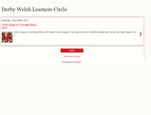 Tablet Screenshot of derbywelshlearnerscircle.blogspot.com