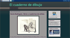 Desktop Screenshot of elcuadernodedibujo.blogspot.com