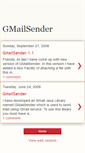 Mobile Screenshot of gmailsender.blogspot.com