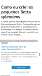 Mobile Screenshot of comoeucrieibettas.blogspot.com