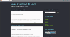Desktop Screenshot of grupodesportivodolouro.blogspot.com
