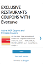Mobile Screenshot of getfreerestaurantcoupons.blogspot.com