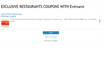 Tablet Screenshot of getfreerestaurantcoupons.blogspot.com