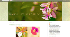 Desktop Screenshot of darwinsorchids.blogspot.com