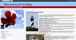 Desktop Screenshot of katieanddavidwedding.blogspot.com
