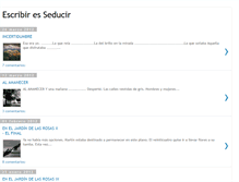 Tablet Screenshot of escribiresseducir.blogspot.com