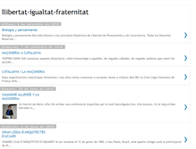 Tablet Screenshot of llibertat-igualtat-fraternitat.blogspot.com