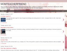 Tablet Screenshot of momteacherfriend.blogspot.com