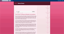 Desktop Screenshot of forex5forex.blogspot.com