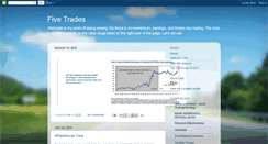 Desktop Screenshot of fivetrades.blogspot.com