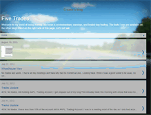 Tablet Screenshot of fivetrades.blogspot.com