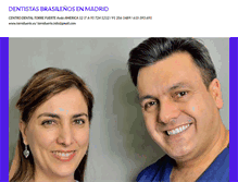 Tablet Screenshot of dentistasbrasileiros.blogspot.com