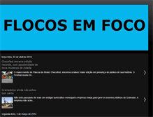 Tablet Screenshot of flocosemfoco.blogspot.com