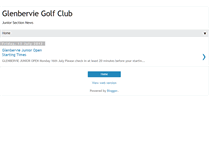 Tablet Screenshot of glenberviejuniors.blogspot.com