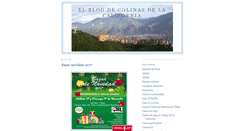 Desktop Screenshot of colinasdelacalifornia.blogspot.com