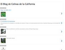Tablet Screenshot of colinasdelacalifornia.blogspot.com