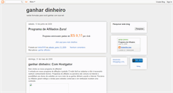 Desktop Screenshot of ganhardinheironete.blogspot.com