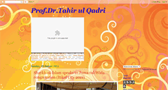 Desktop Screenshot of profdrtahirulqadri.blogspot.com