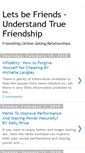Mobile Screenshot of friends-onlinedating.blogspot.com