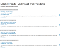 Tablet Screenshot of friends-onlinedating.blogspot.com