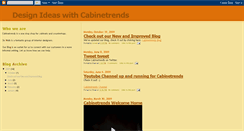 Desktop Screenshot of cabinetrends.blogspot.com