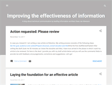 Tablet Screenshot of effective-information.blogspot.com