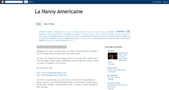 Desktop Screenshot of nannyamericaine.blogspot.com
