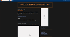 Desktop Screenshot of hendersonillustration.blogspot.com